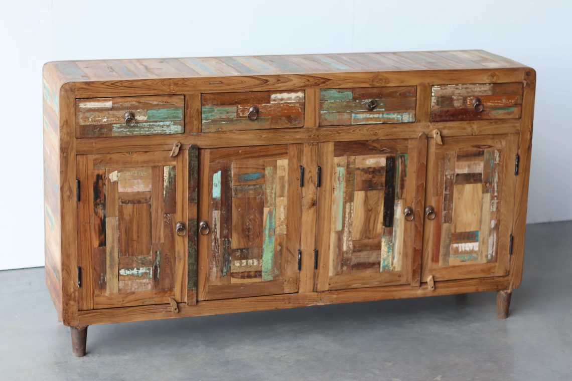 Dressoir reclaimed wood Daan Hout