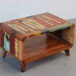 Koffietafel gerecycled hout